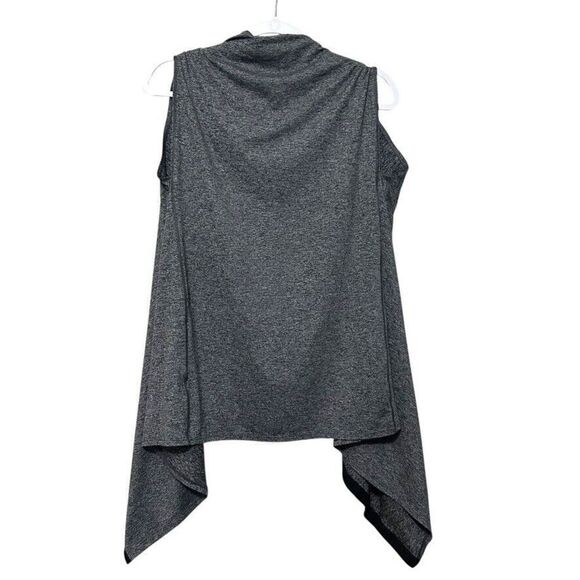 Athleta OM Yoga Wrap Women's One Size‎ Charcoal Gray Sleeveless Stretch Yoga - Picture 2 of 9